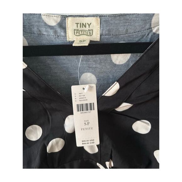 Anthropologie (TINY Petites)Adelaide Polka Dot Top - Picture 2 of 2